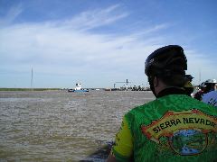 Crossing the San Jacinto River