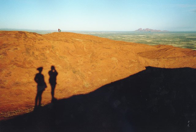 At the Top of Ayer's Rock