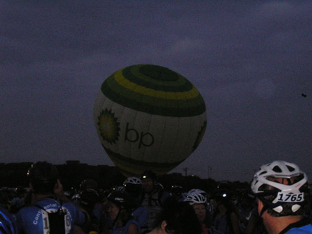 The BP balloon rises.