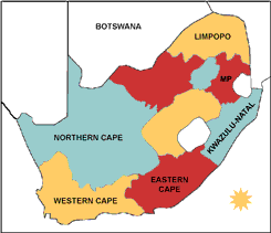 SA large map