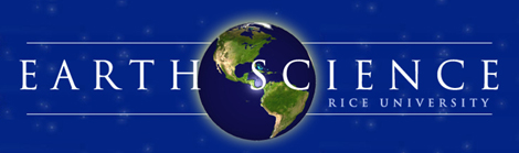 banner image link for Department of Earth Science's Home Page