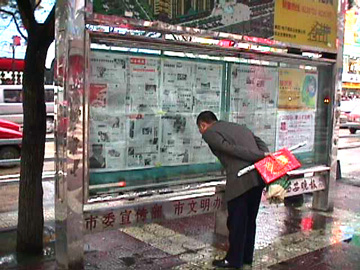 Newspaper Reading Box